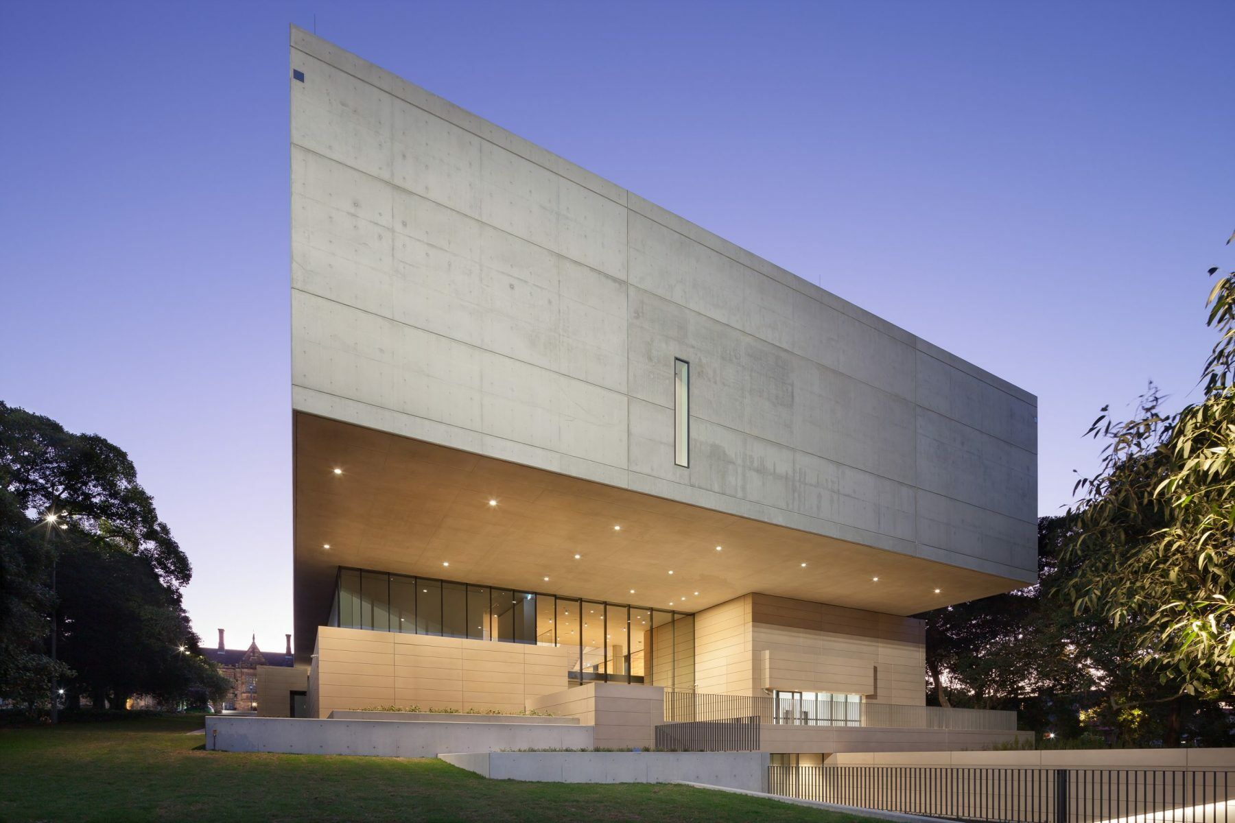 Chau Chak Wing Museum facade at Sydney University